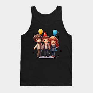 happy new year enjoy girls and boy Tank Top